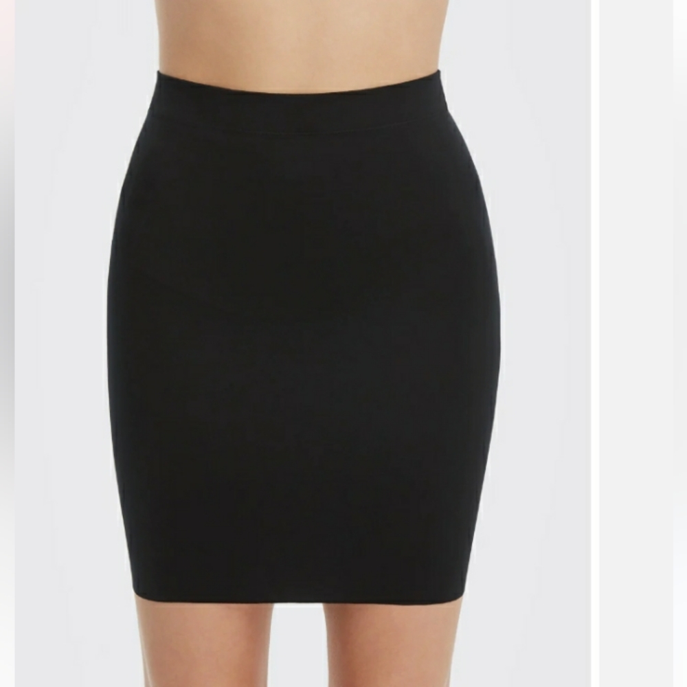 Spanx Smartgrip Slips Half Slip Shapewear Black Sz S NWT